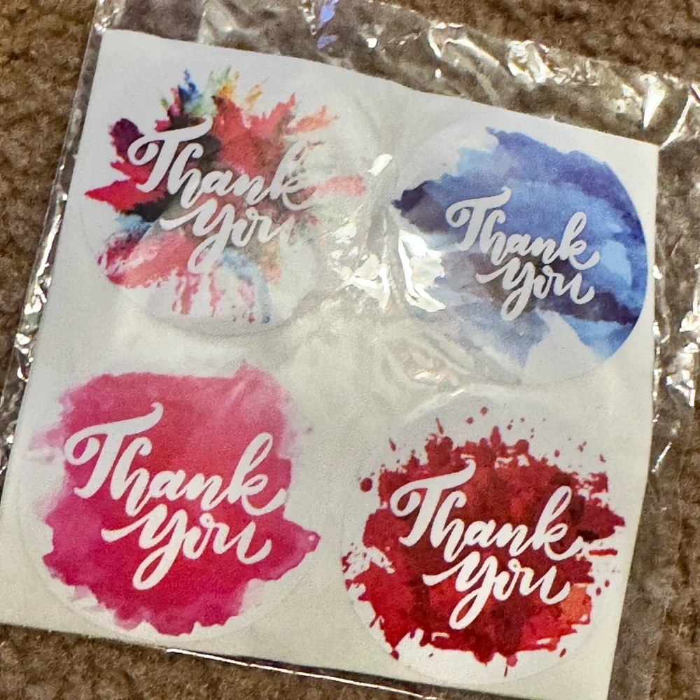 Craft Multicolor Keychain Kit with Thank You Stickers